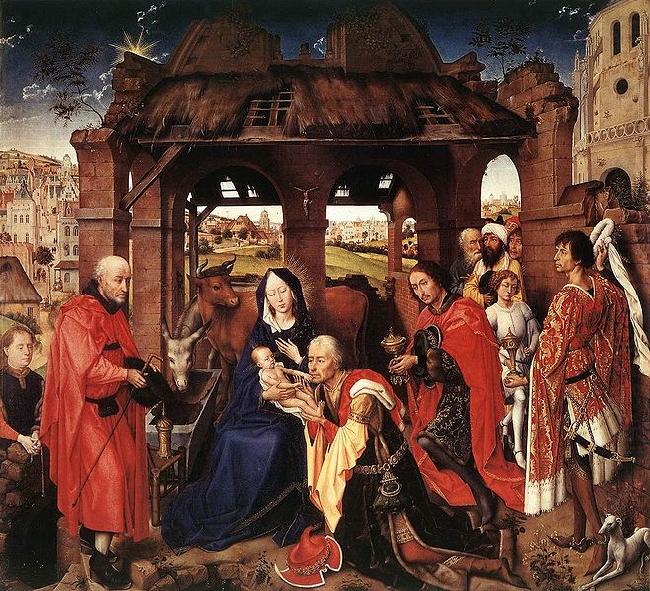 Roger Van Der Weyden St Columba Altarpiece china oil painting image